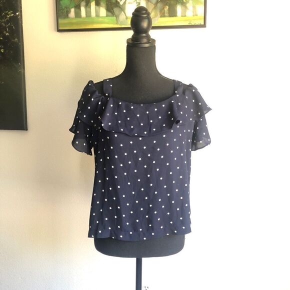 Polka Dot Off the shoulder Top - Picture 1 of 7